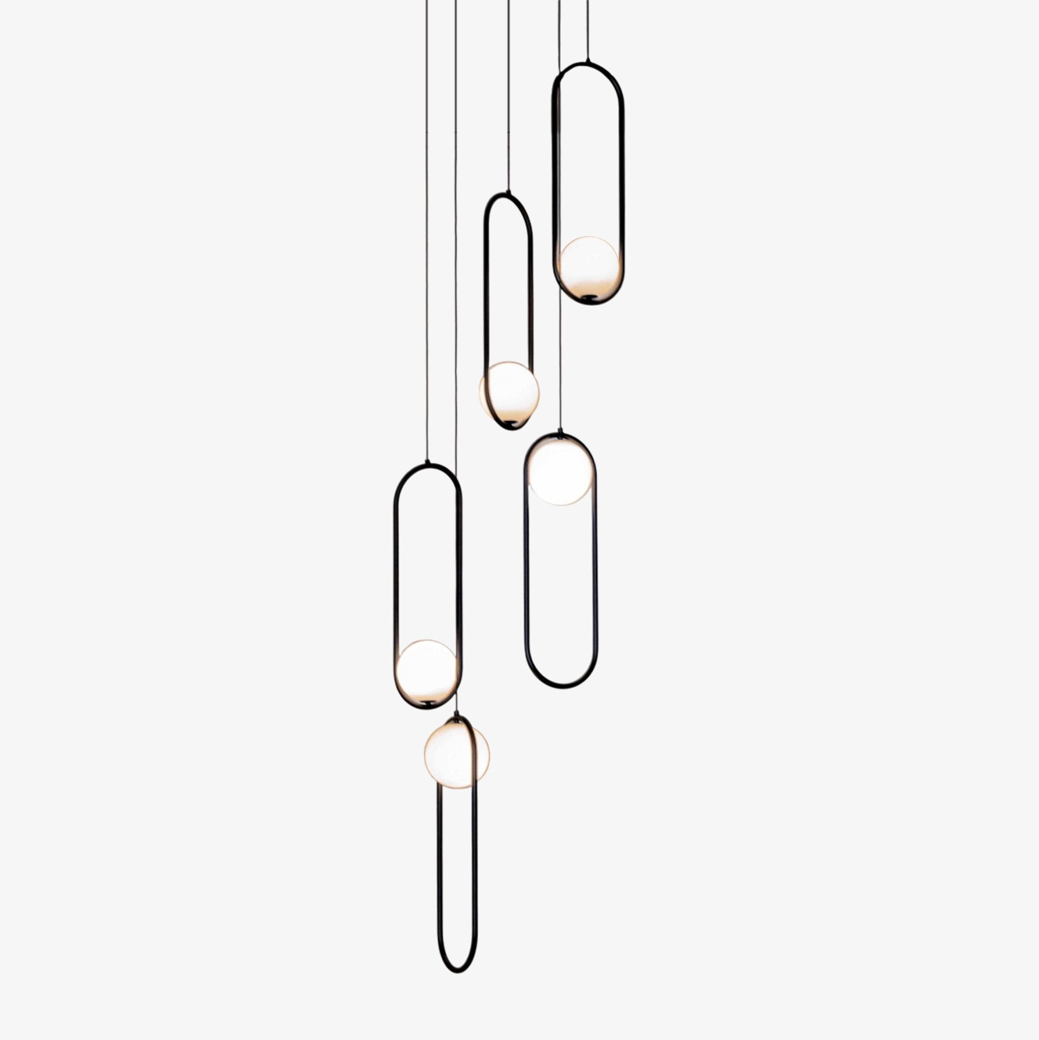 Luminara Tiered Glass Chandelier
