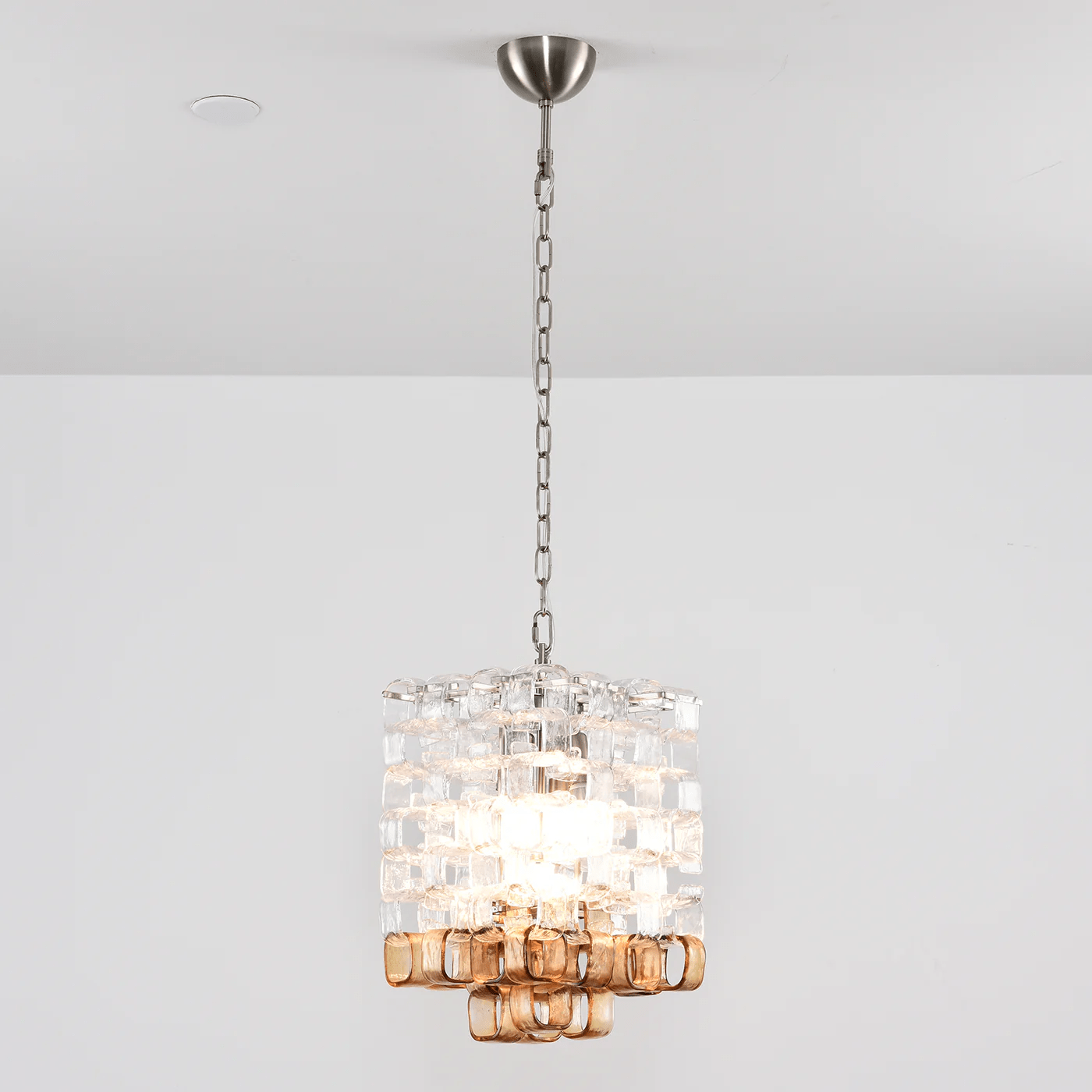 Lunaris Geometric Murano Chandelier