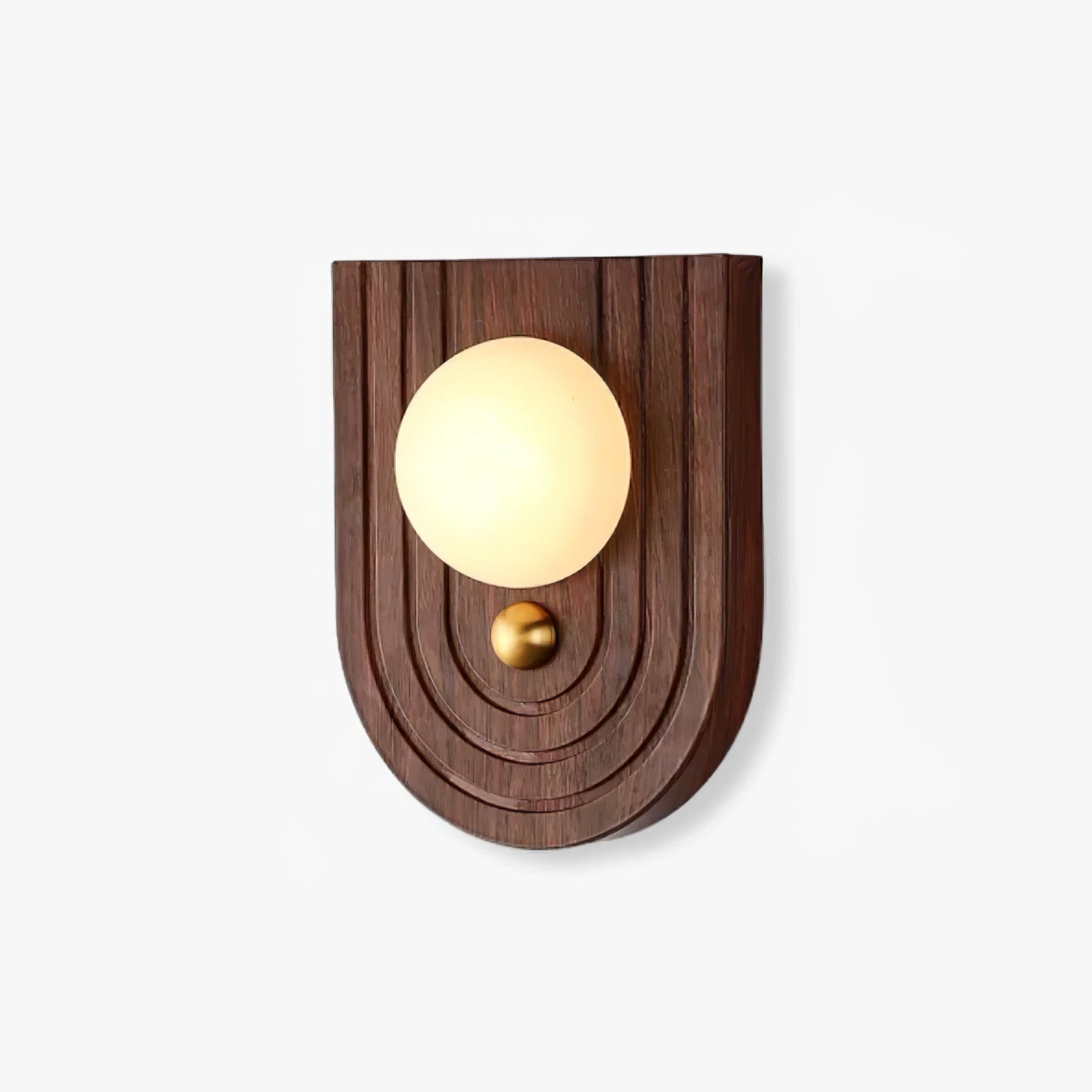 Arden Alabaster Wood Sconce