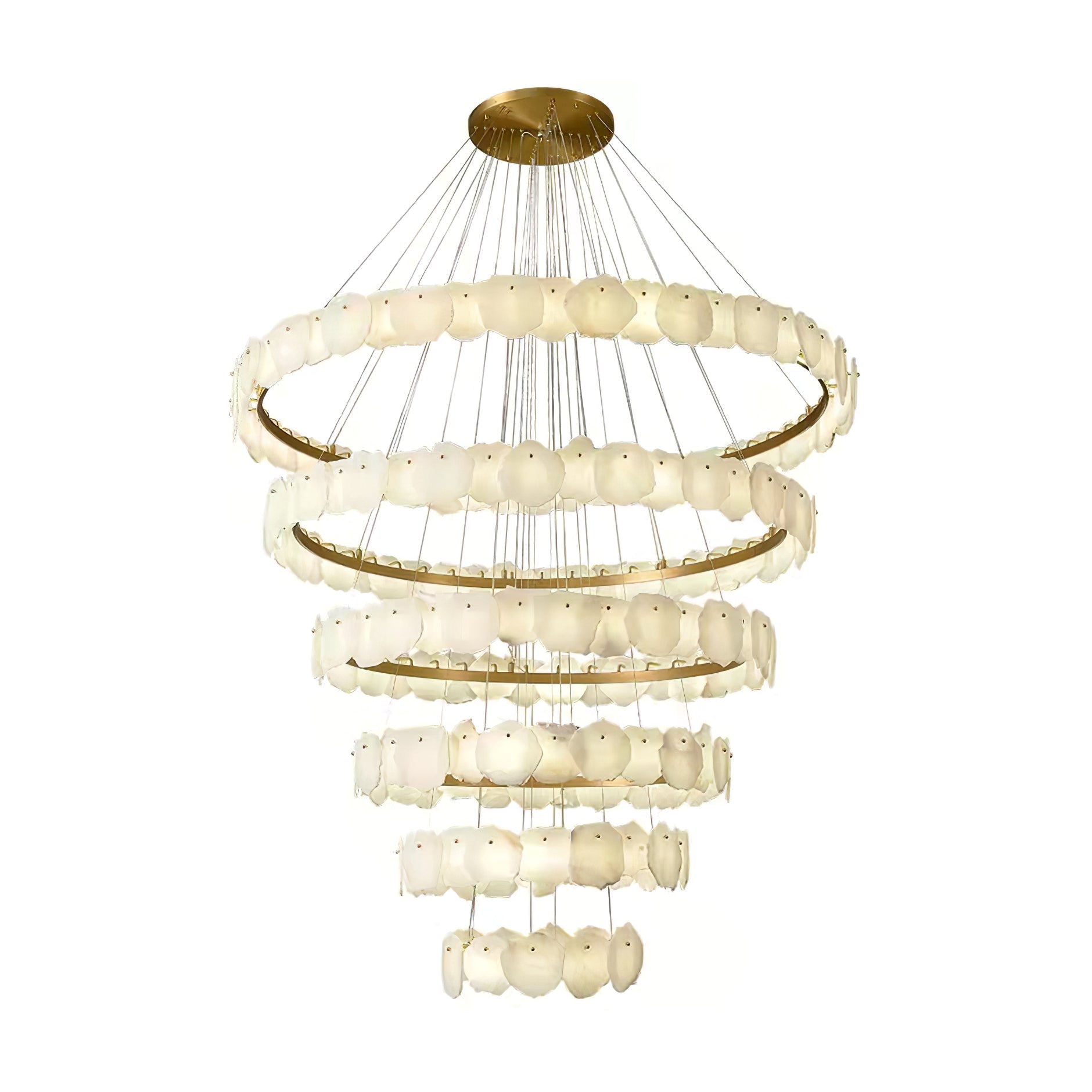 Lunara Grand Alabaster Chandelier