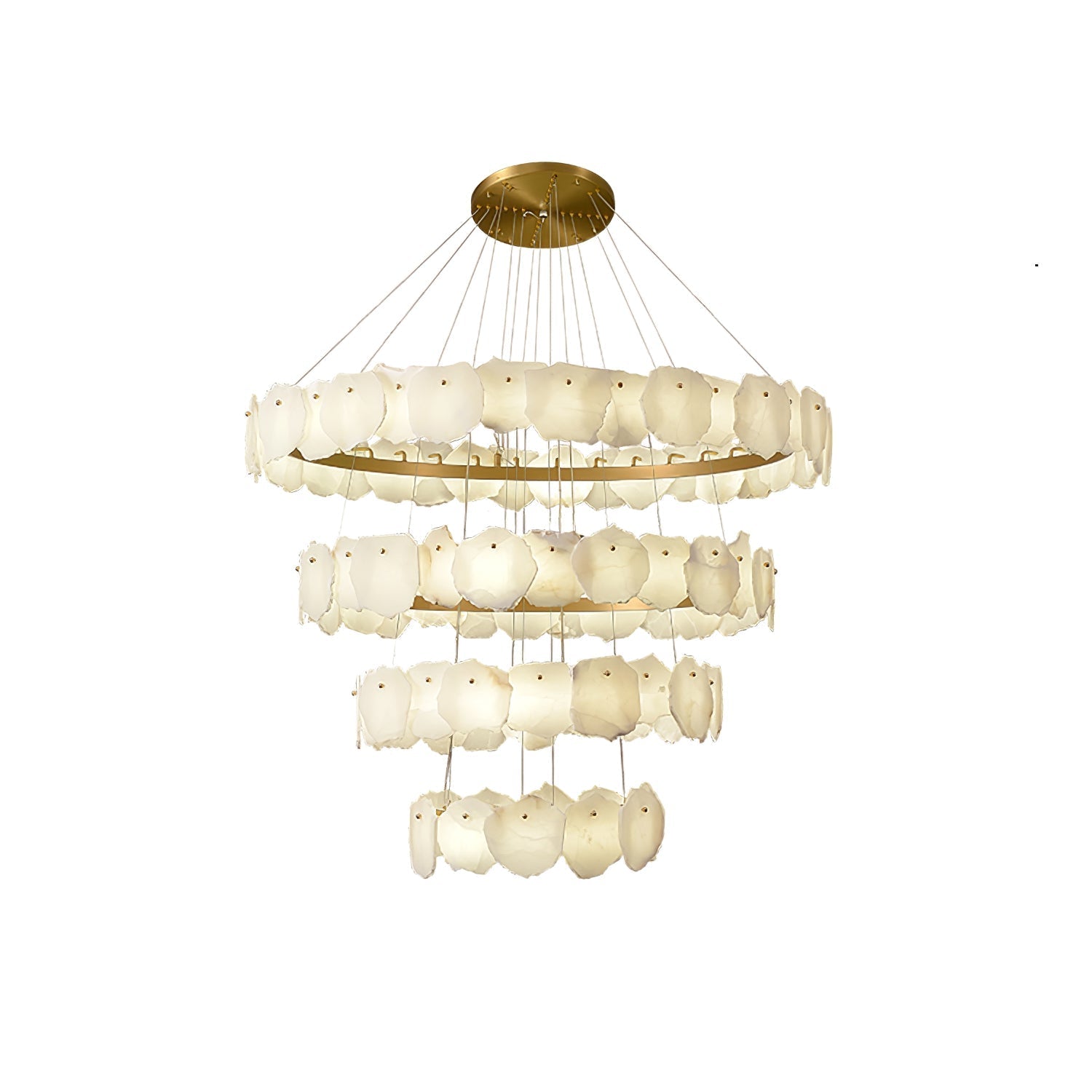 Lunara Grand Alabaster Chandelier
