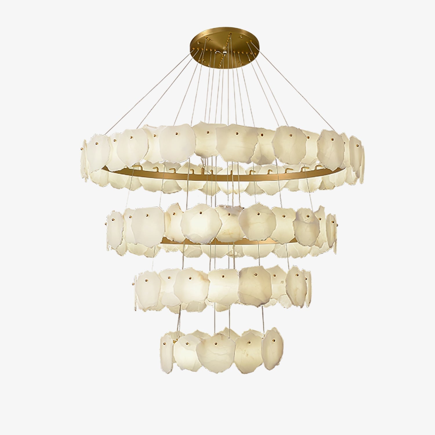 Lunara Grand Alabaster Chandelier