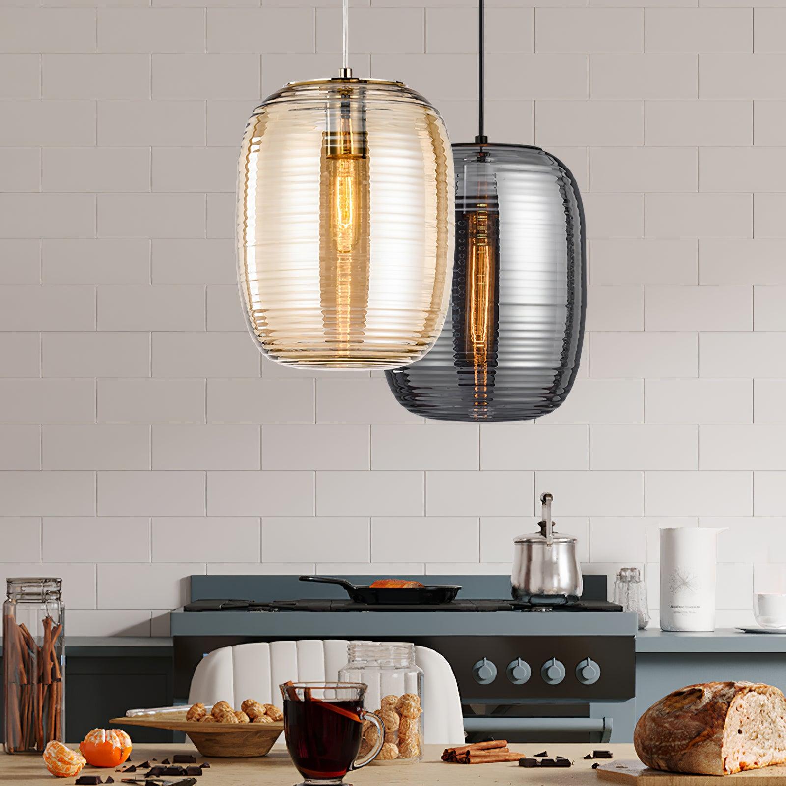 Zerath Glass Pendant Light