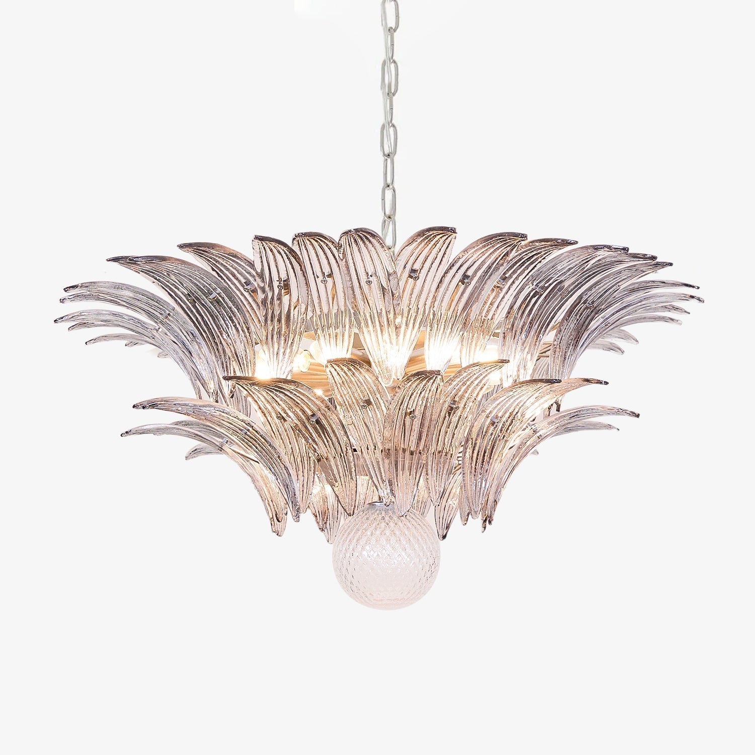 Murano Leaf Chandelier