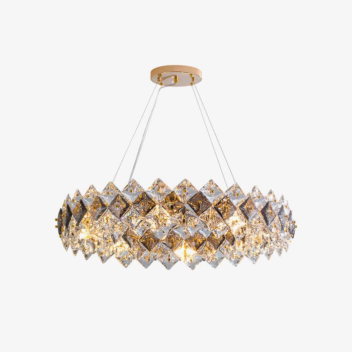 Calysera Round Crystal Chandelier
