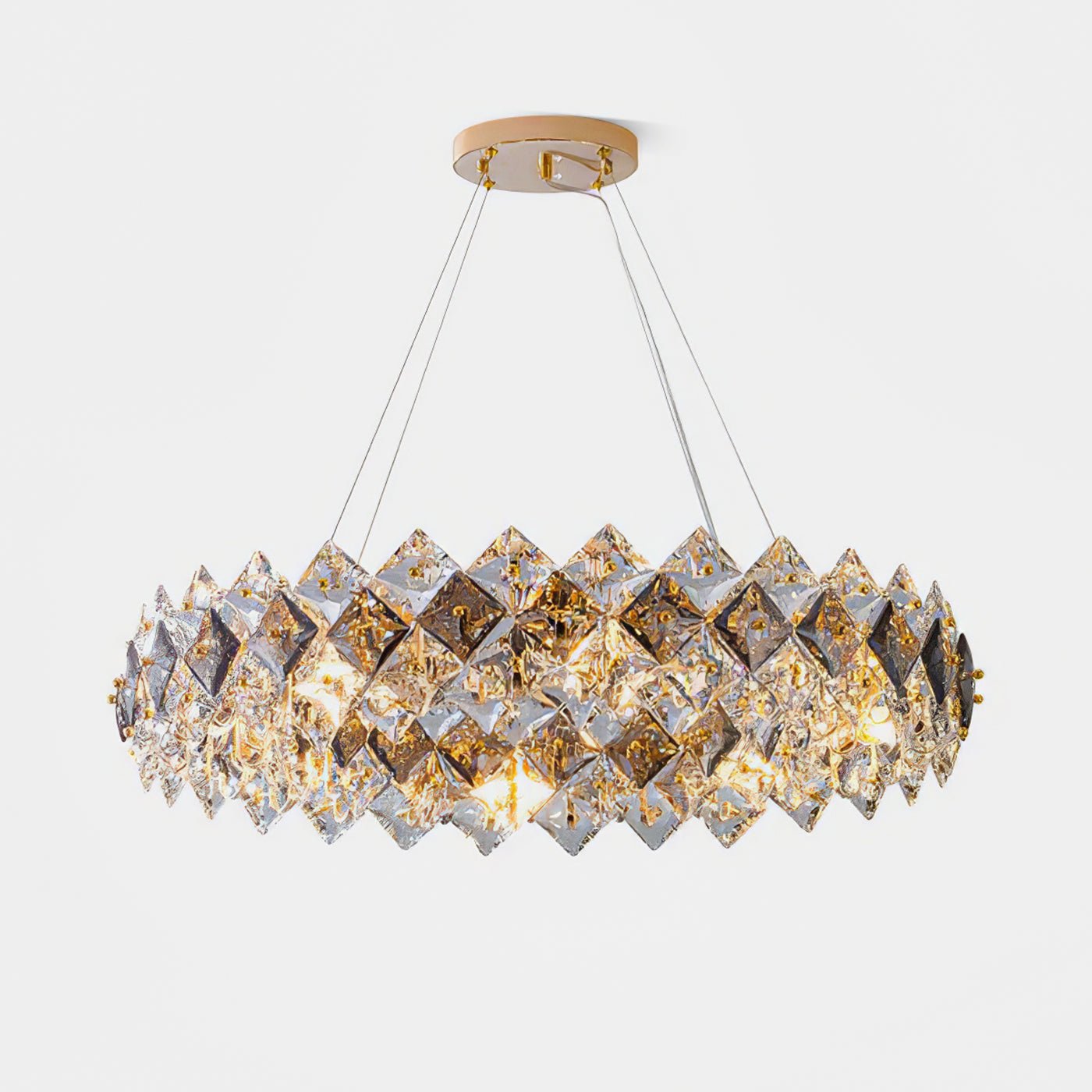 Calysera Round Crystal Chandelier