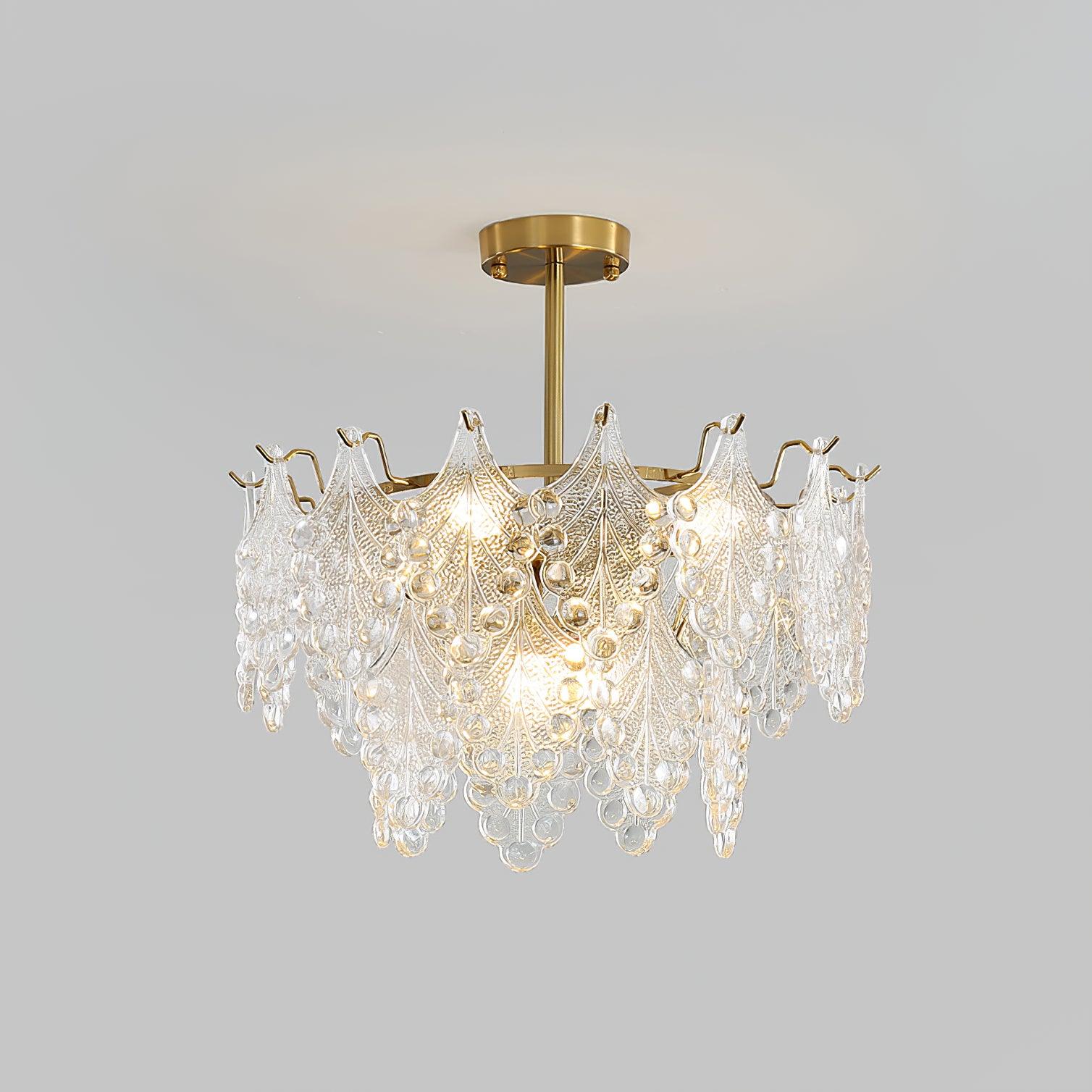 Thalira Crystal Symphony Chandelier