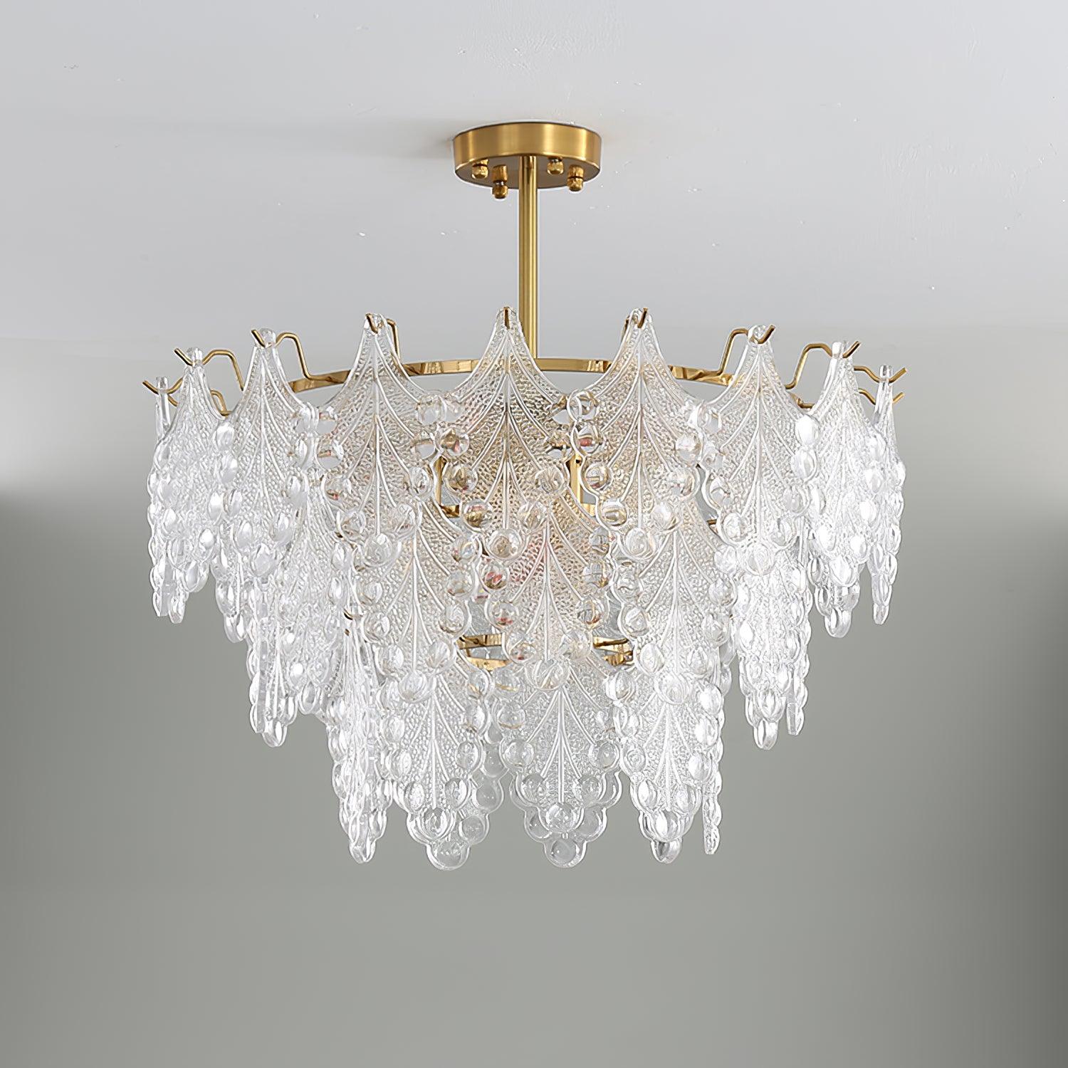Thalira Crystal Symphony Chandelier