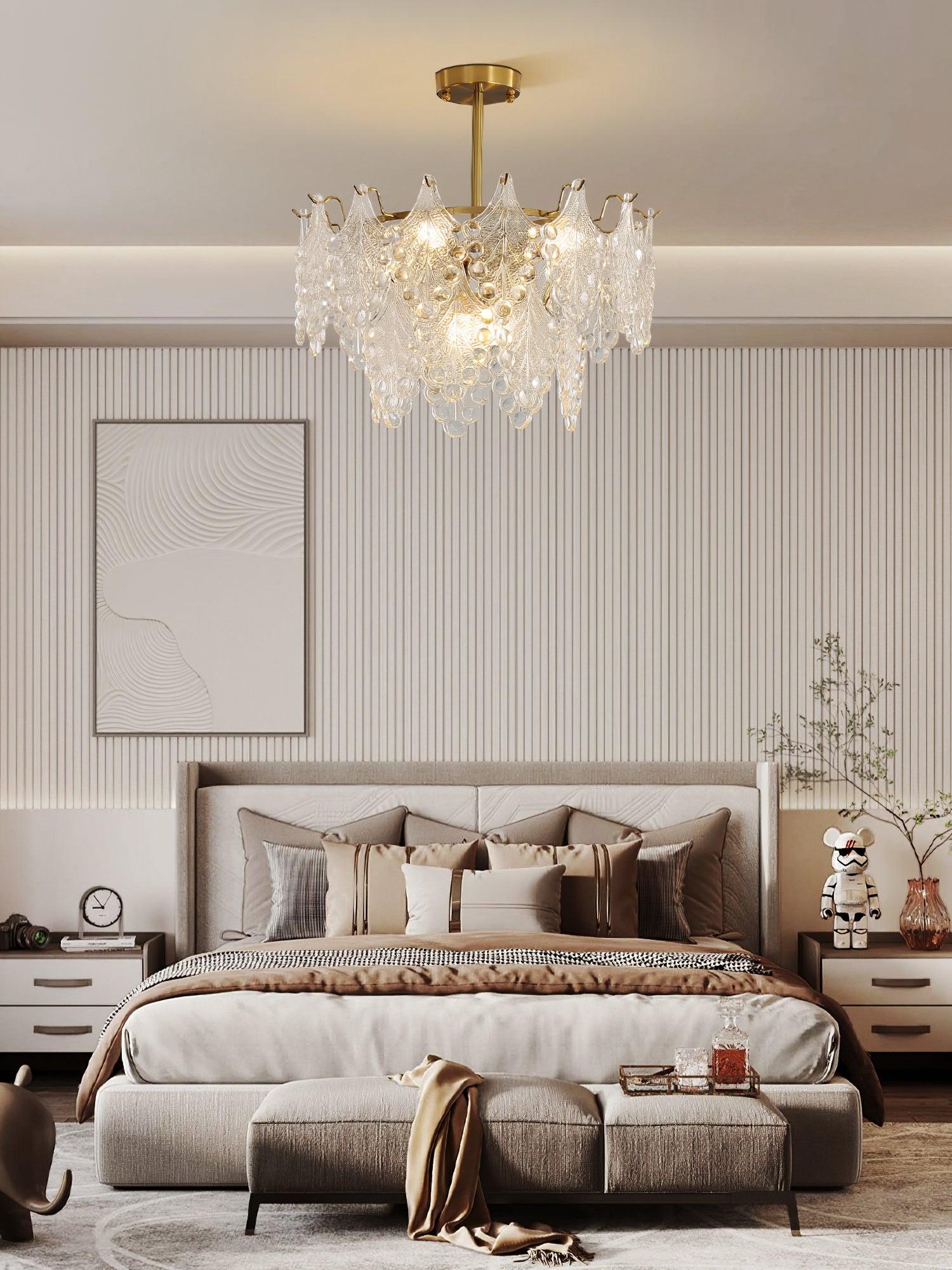 Thalira Crystal Symphony Chandelier