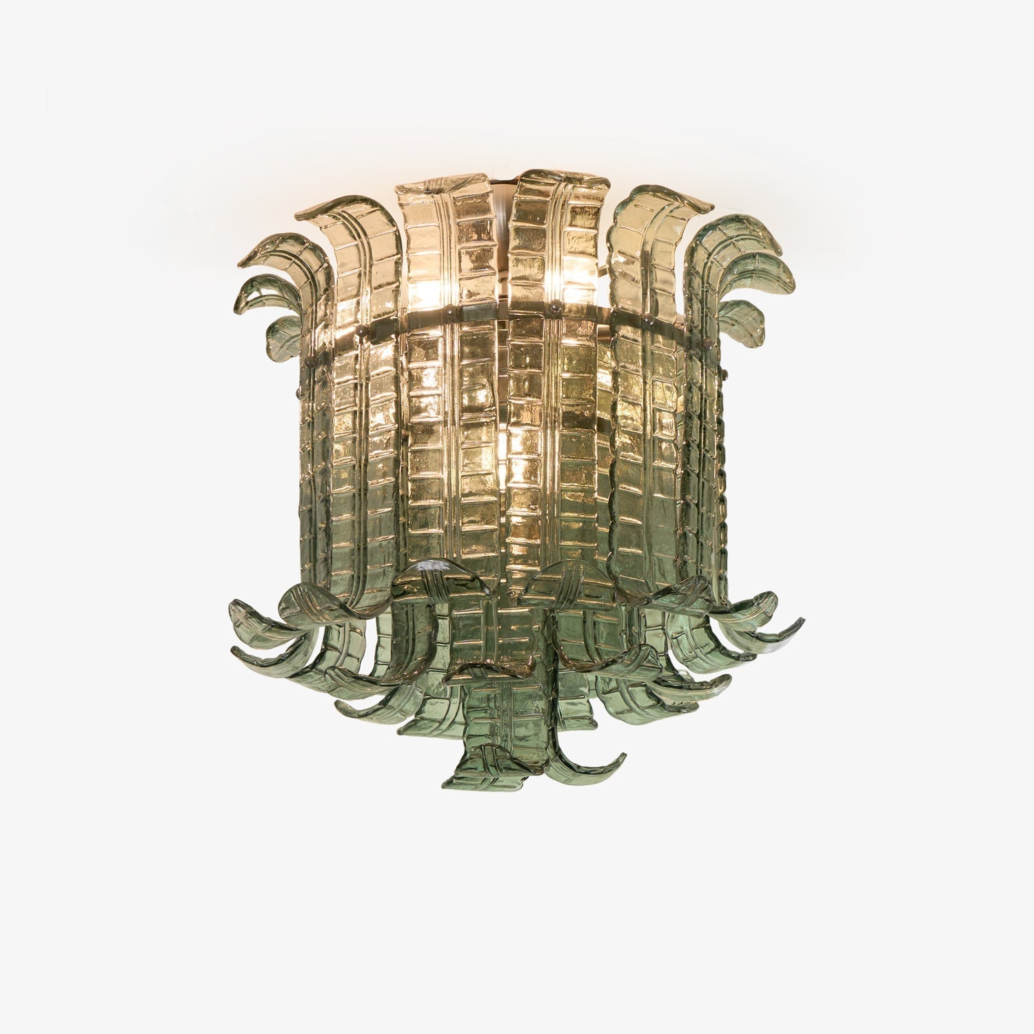 Valencia Murano Glass Petal Ceiling Lamp