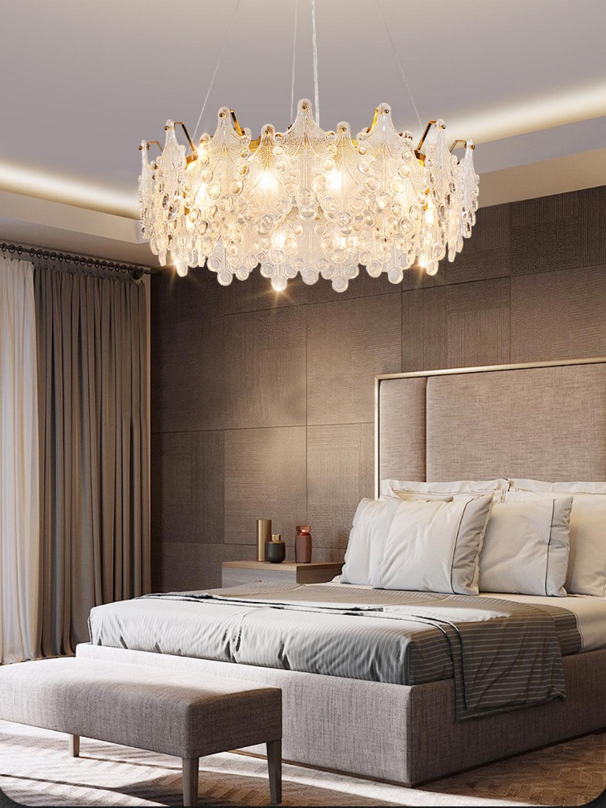 Celestia Crystal Cascade Chandelier