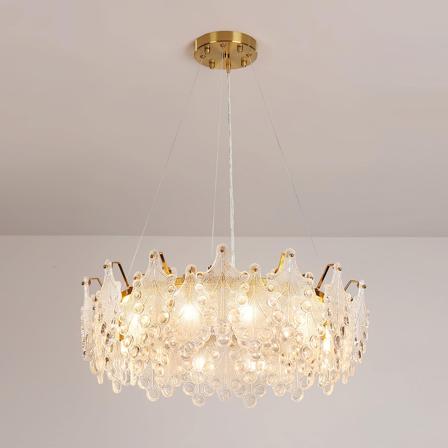 Celestia Crystal Cascade Chandelier