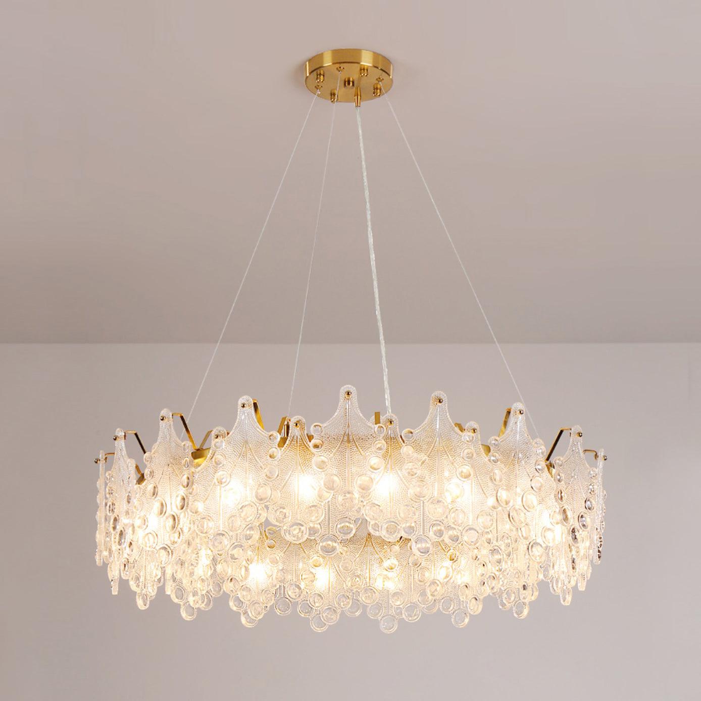 Celestia Crystal Cascade Chandelier