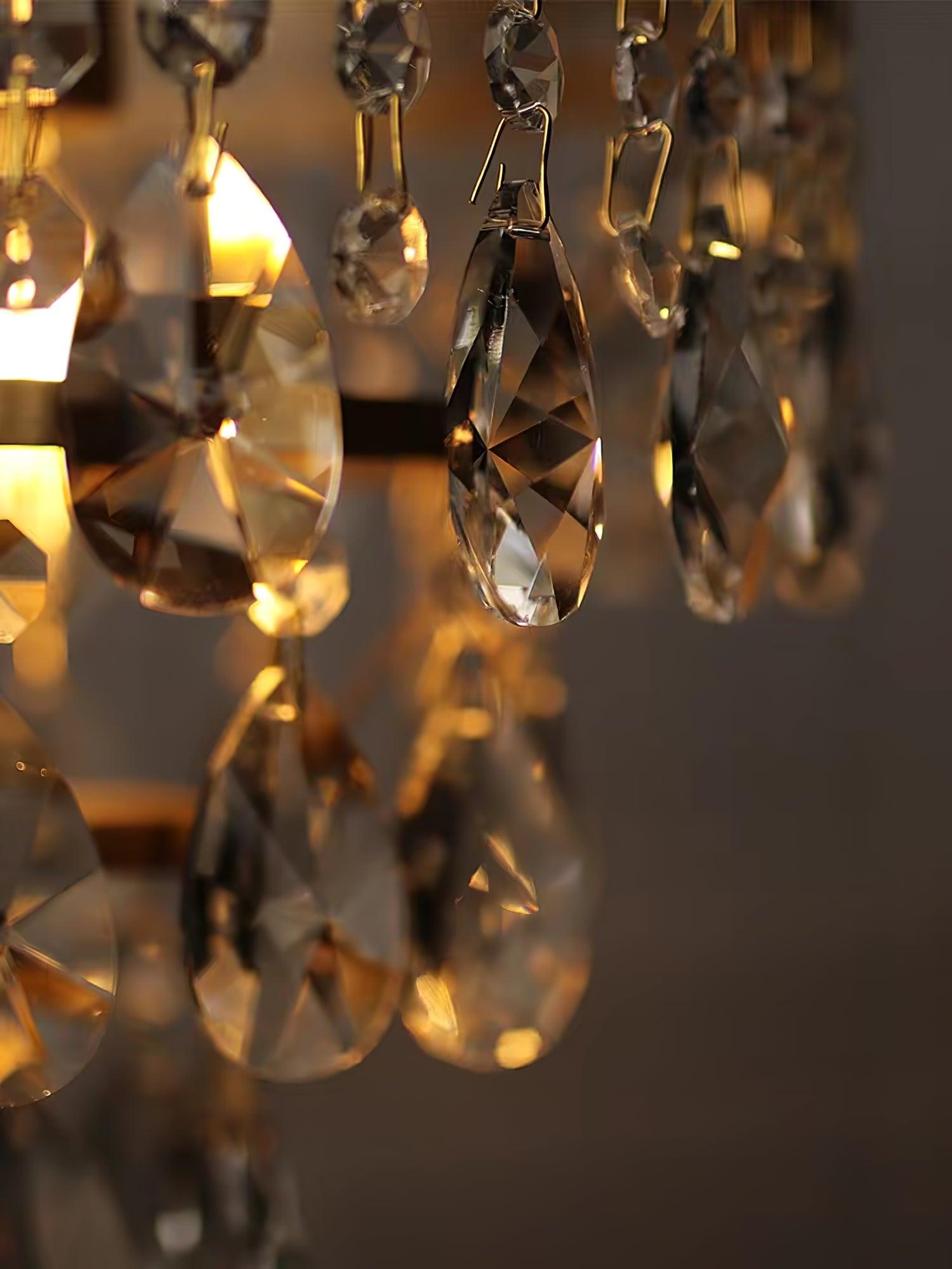Celestia Vintage Crystal Wall Light