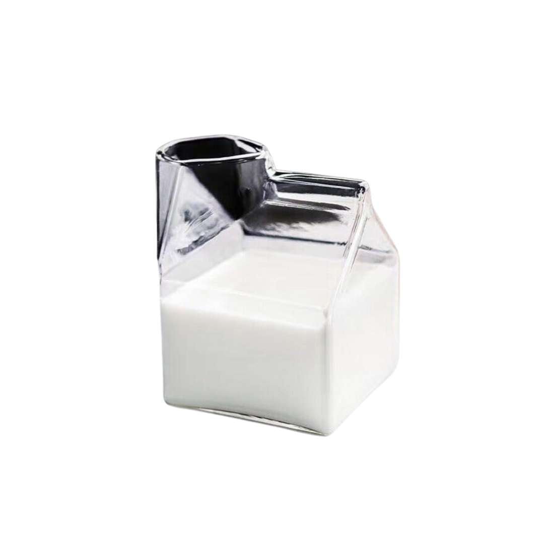Reusable Glass Milk Bottle