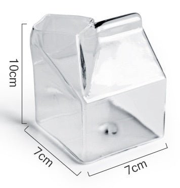Reusable Glass Milk Bottle