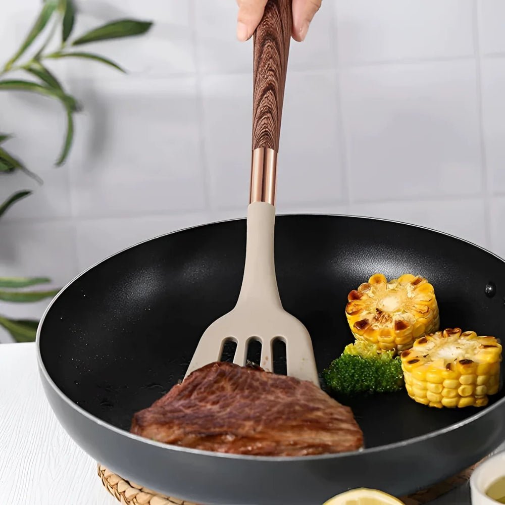 Complete Silicone Kitchen Utensil Set | Non-Scratch & Easy Clean