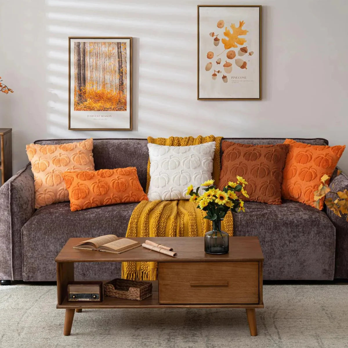 Pumpkin Cushion Cover