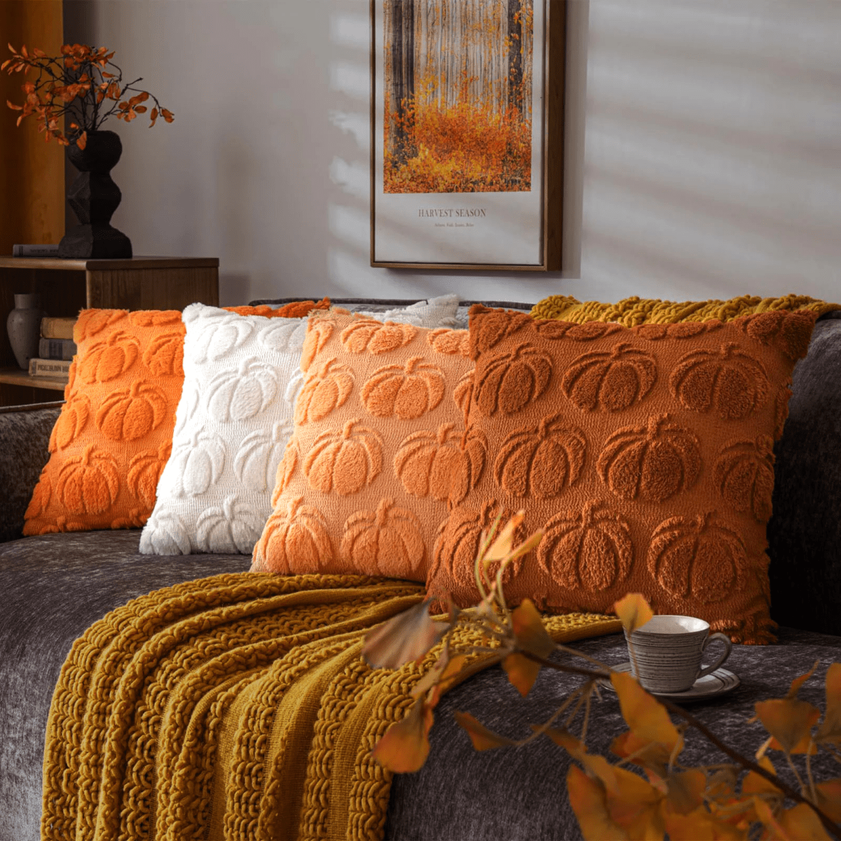 Pumpkin Cushion Cover