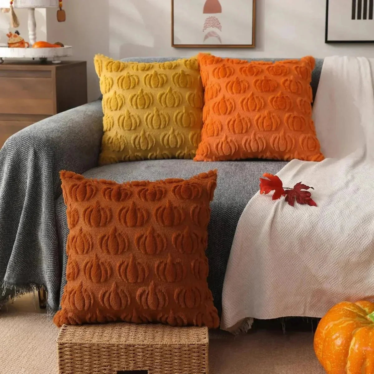 Pumpkin Cushion Cover
