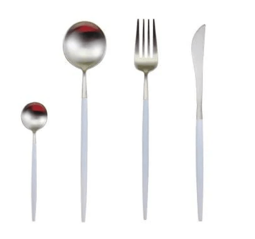 Stainless Steel Gold & Silver Elegant Dining