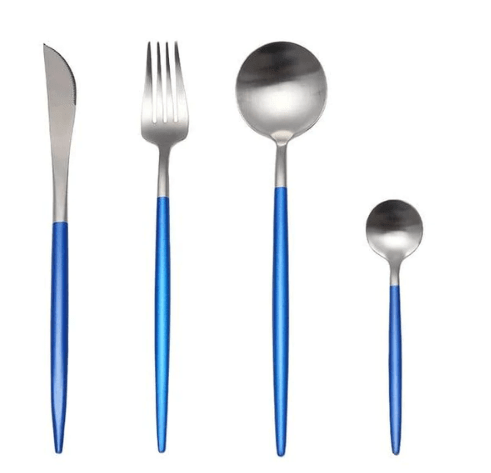 Stainless Steel Gold & Silver Elegant Dining