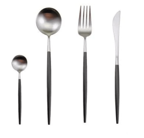 Stainless Steel Gold & Silver Elegant Dining