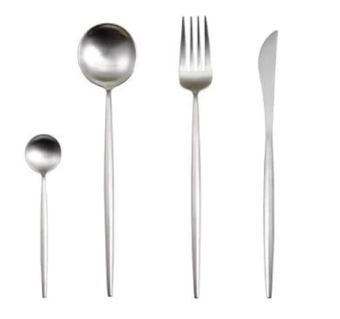 Stainless Steel Gold & Silver Elegant Dining