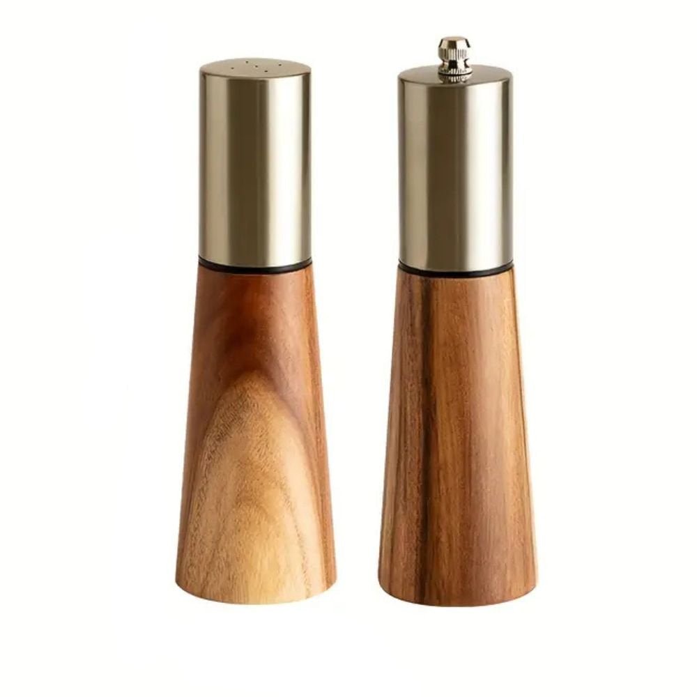 Mila House | Classic Wooden Pepper & Salt Grinder