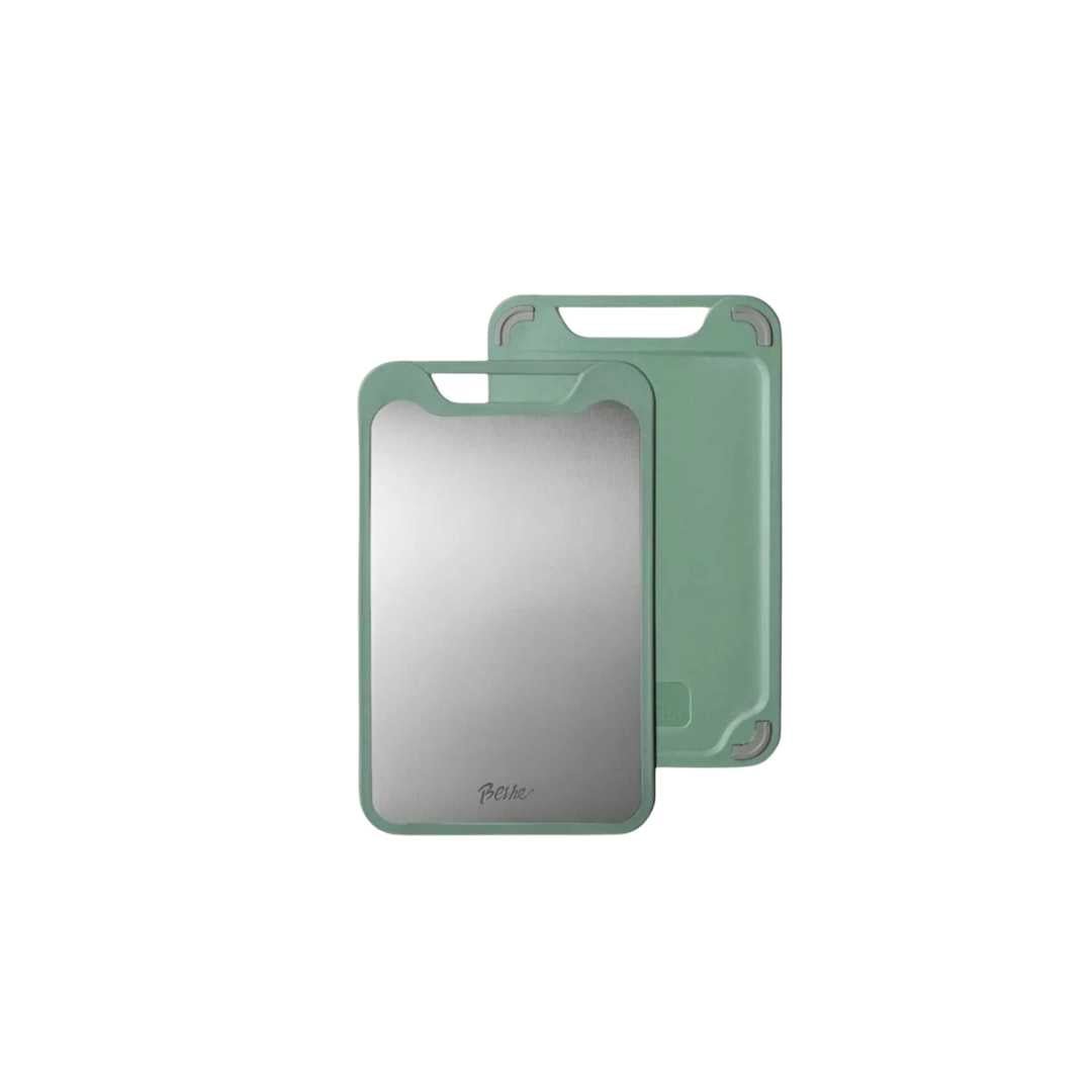Antibacterial Stainless Steel Cutting & Grating Board