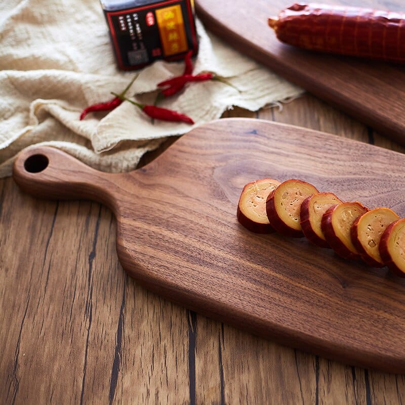 Handcrafted Black Walnut Wood Cutting Board