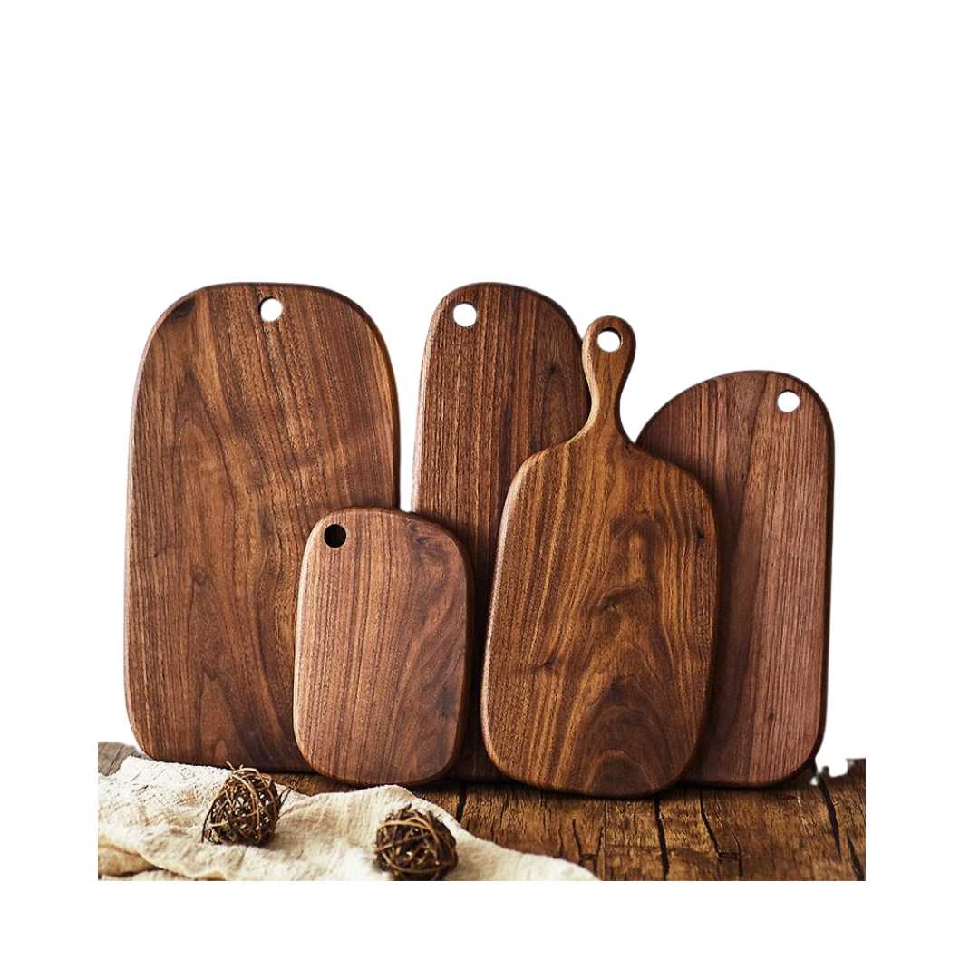 Handcrafted Black Walnut Wood Cutting Board