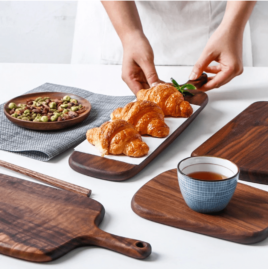 Handcrafted Black Walnut Wood Cutting Board