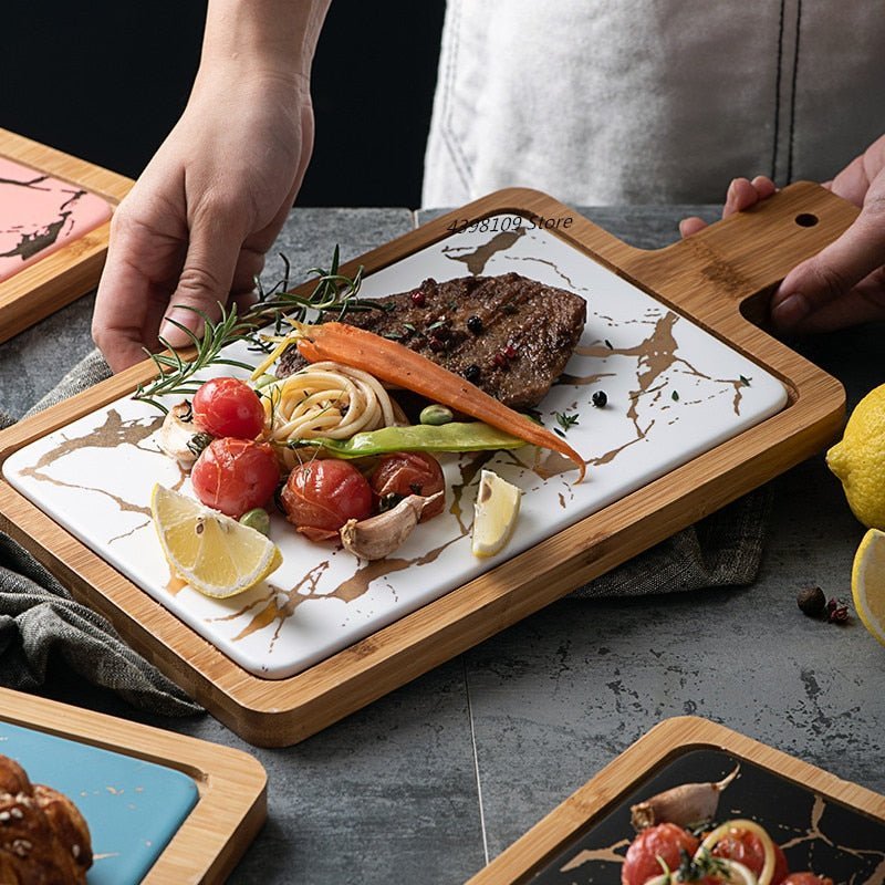 SteakMaster Ceramic Serving Tray