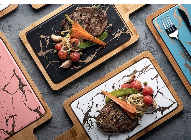 SteakMaster Ceramic Serving Tray