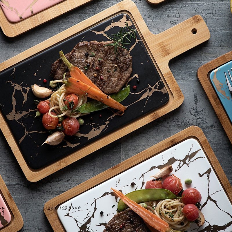 SteakMaster Ceramic Serving Tray