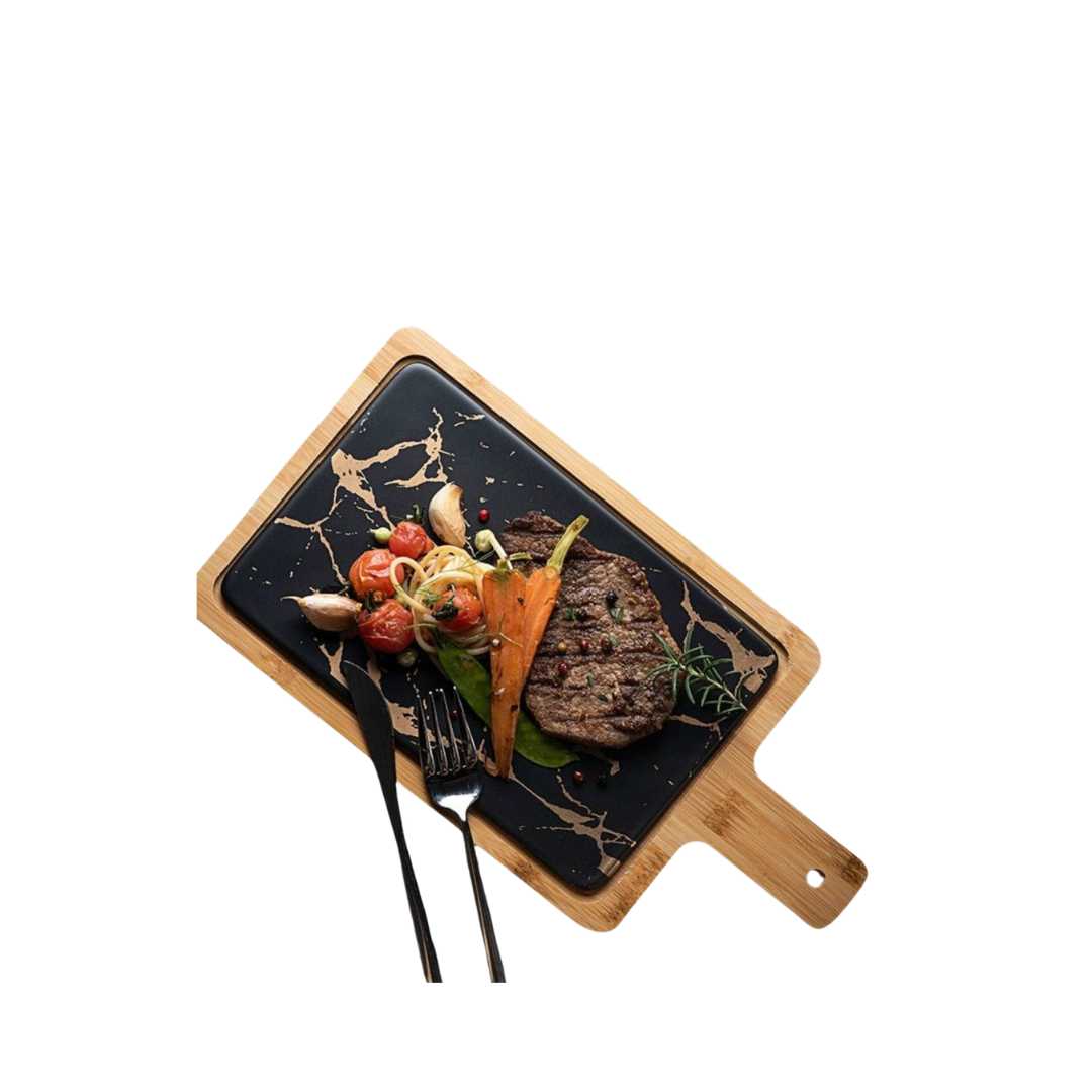 SteakMaster Ceramic Serving Tray
