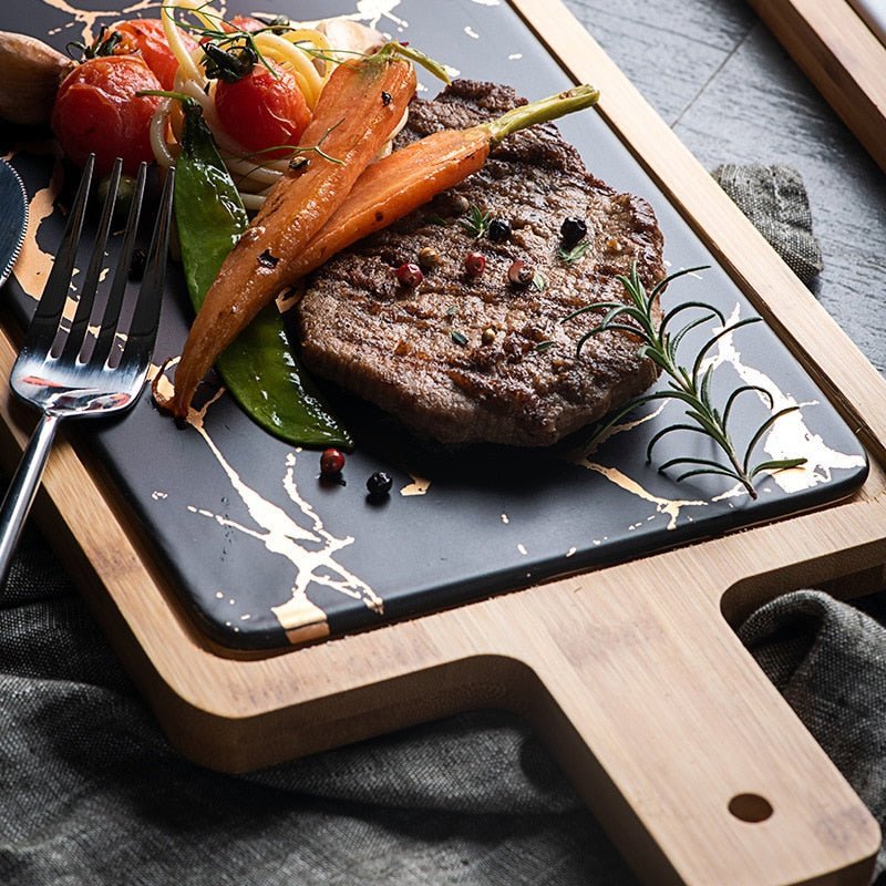 SteakMaster Ceramic Serving Tray