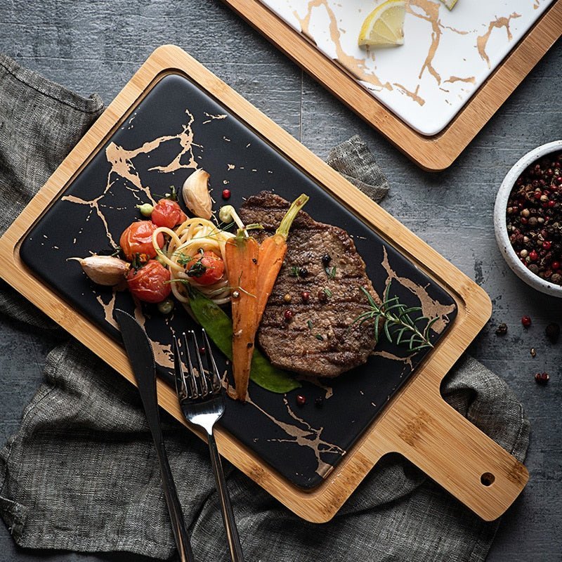 SteakMaster Ceramic Serving Tray