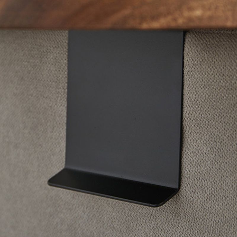 Norwegian Walnut Wood Side Table