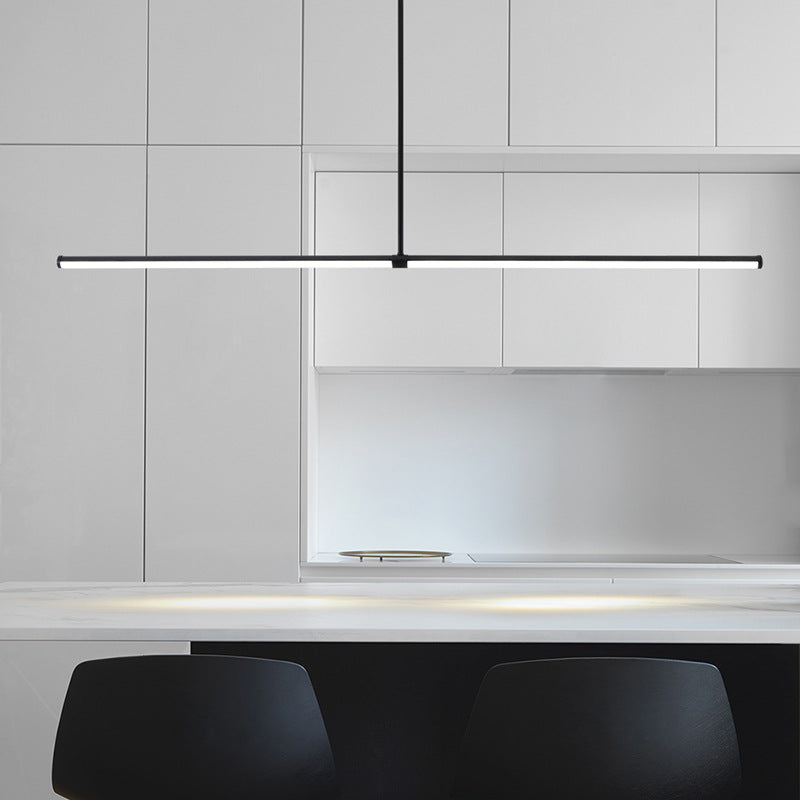Minimalist Ebony LED Pendant Light