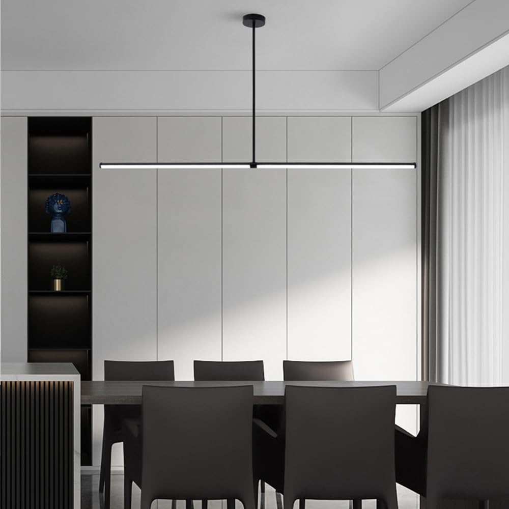 Minimalist Ebony LED Pendant Light