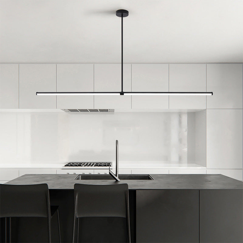 Minimalist Ebony LED Pendant Light