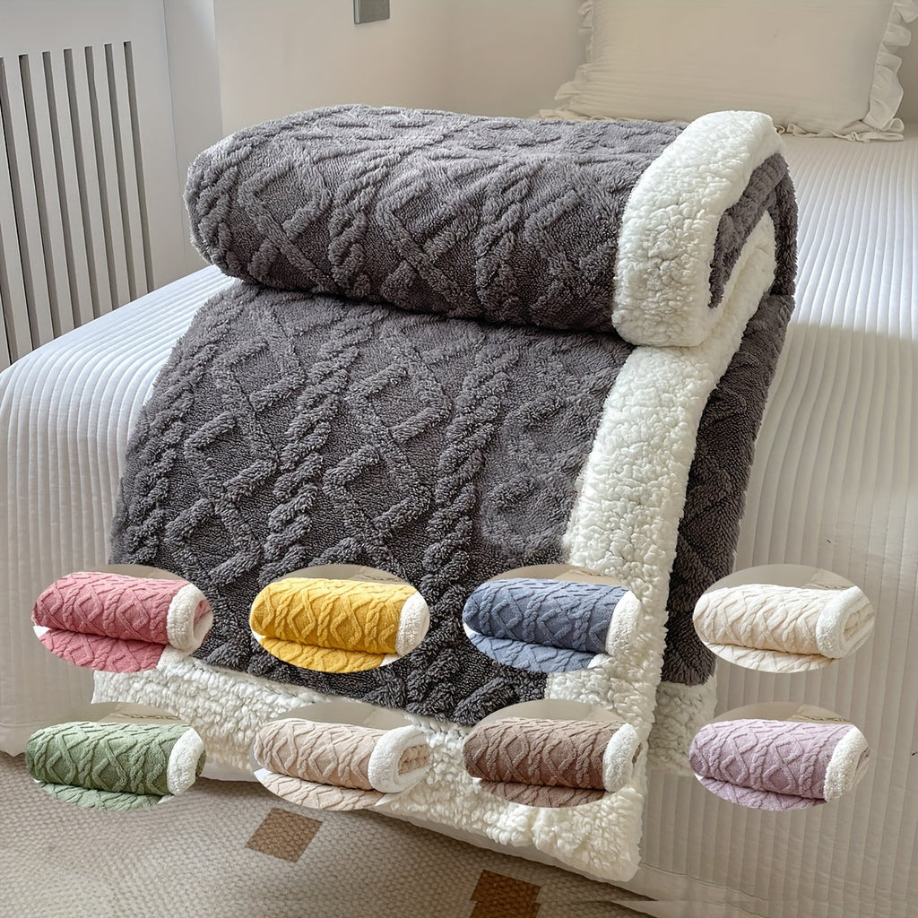 Warm Dual-Sided Cozy Blanket