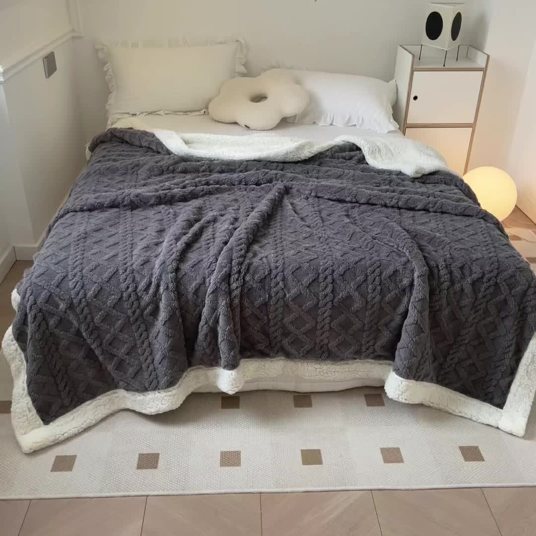 Warm Dual-Sided Cozy Blanket