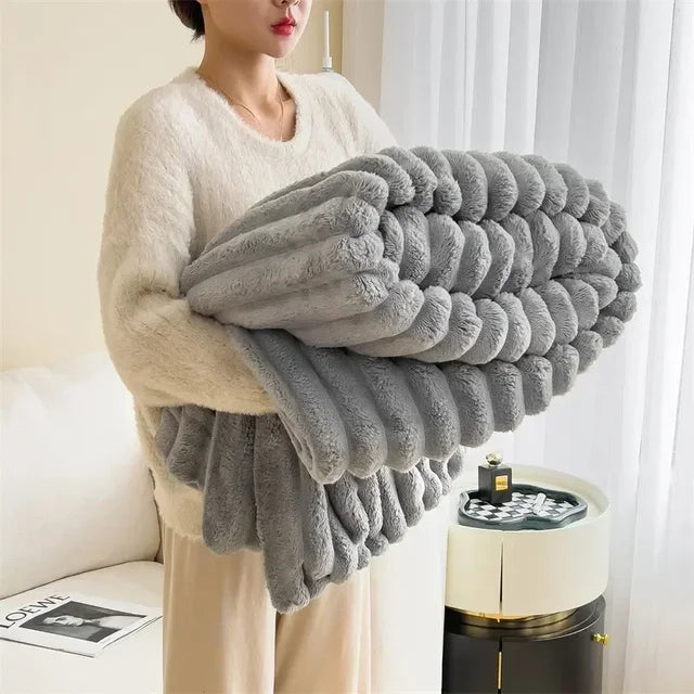 CloudSoft Quilted Comfort Blanket
