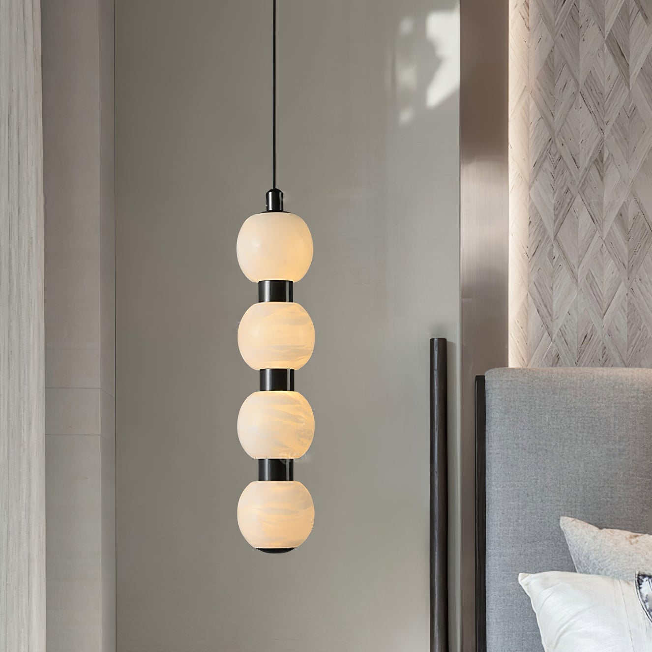 Alabaster Cascade Pendant Light