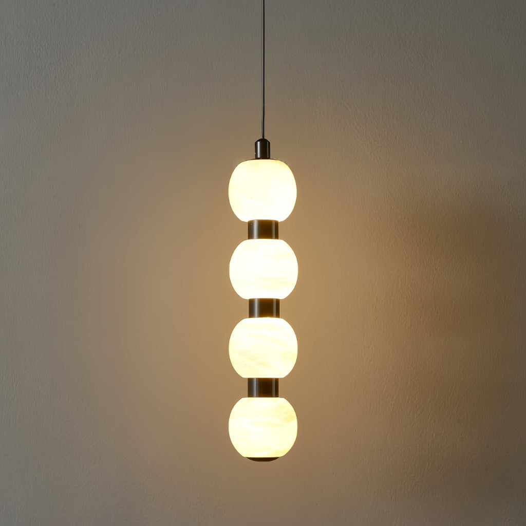 Alabaster Cascade Pendant Light