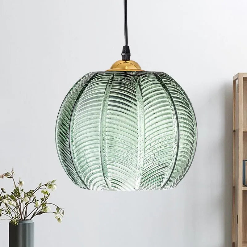 Nordic Serenity Glass Pendant Light