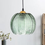 Nordic Serenity Glass Pendant Light